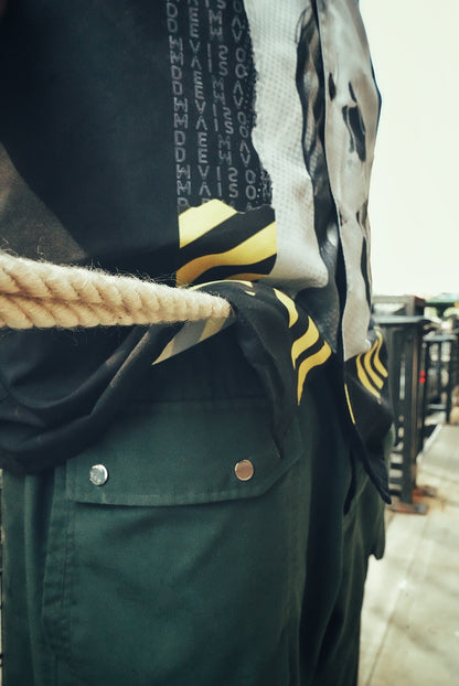 Utility Drop Crotch Shorts